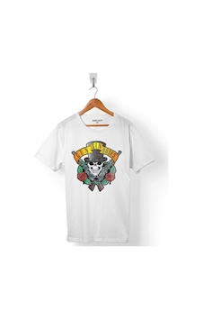 Guns N And Roses Gun Gül Ve Kan Silah Erkek Tişört (491877309)