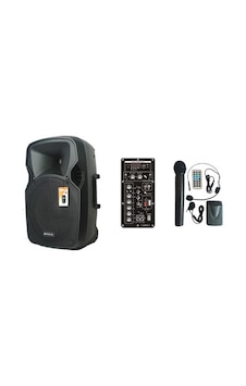 Mickle MP810 8" Portatif Amfili Hoparlör Mickle MP810 8" Portatif Amfili Hoparlör