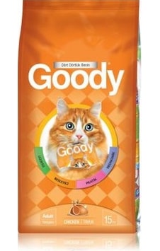 Goody Tavuklu Yetişkin Kedi Maması 15 KG Goody Tavuklu Yetişkin Kedi Maması 15 KG