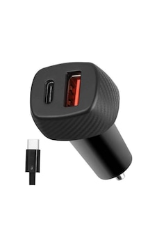 Astraltech Araç Şarj Cihazı 38w Type-c Girişli Çift Port Astraltech Araç Şarj Cihazı 38w Type-c Girişli Çift Port