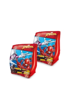Lisanslı Spiderman 2-6 Yaş 15x23cm Çocuk Bebek Yüzme Kolluk Kırmızı