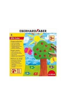 Eberhard Faber Parmak Boyası 4x100 Ml Karışık Eberhard Faber Parmak Boyası 4x100 Ml Karışık