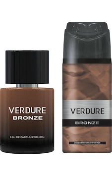 Verdure Bronze Erkek Parfüm Seti 100 Ml Deodorant 150 Ml Aromatik - Odunsu Verdure Bronze Erkek Parfüm Seti 100 Ml Deodorant 150 Ml Aromatik - Odunsu