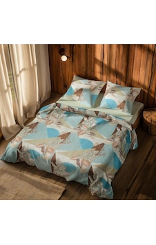 Cotton Collection Tek Kişilik Nevresim Takımı Doğa Çok Renkli Cotton Collection Tek Kişilik Nevresim Takımı Doğa Çok Renkli