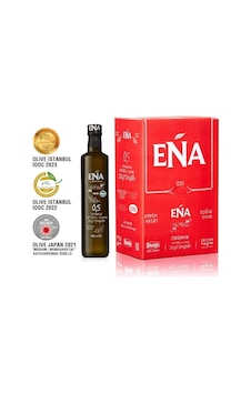Ena Erken Hasat Soğuk Sıkım Organik Naturel Sızma Zeytinyağı 6 x 500 ML