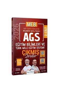 Yeni Ags - 2026 Meb-ags Eğitim Bilimleri Ve Türk Milli Eğitim Sistemi Çıkmış Sorular Çöz Yeni Ags - 2026 Meb-ags Eğitim Bilimleri Ve Türk Milli Eğitim Sistemi Çıkmış Sorular Çöz