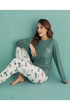 Arcan Mihra Kadın Bisiklet Yaka Termal Pijama Takımı 14101/15 - 1 Adet 001 Arcan Mihra Kadın Bisiklet Yaka Termal Pijama Takımı 14101/15 - 1 Adet 001