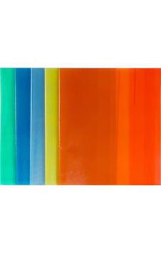 Noki Hazır Yapışkanlı Defter Kabı A4 10'lu Karışık 60160-ast-10 Noki Hazır Yapışkanlı Defter Kabı A4 10'lu Karışık 60160-ast-10