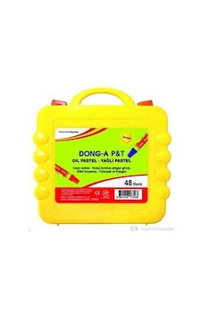 Dong A Donga Toru 48 Renk Pastel Boya Plastik Çantalı