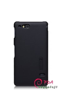 Nillkin Xperia Go İle Uyumlu Sert Kauçuk Kılıf Siyah Renk Siyah Nillkin Xperia Go İle Uyumlu Sert Kauçuk Kılıf Siyah Renk Siyah