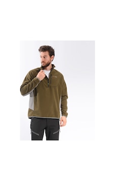 Free Camp Freecamp Man Half Zipper Fleece Polar-Haki Free Camp Freecamp Man Half Zipper Fleece Polar-Haki