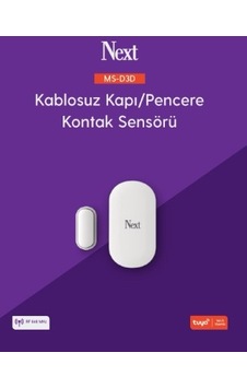 Next Ms-d3d Kablosuz Alarm - Kapı Pencere Sensörü Next Ms-d3d Kablosuz Alarm - Kapı Pencere Sensörü