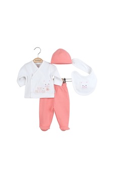 Ciccim Baby Best Friends 5'li Bebek Zıbın Seti 4765 Yavruağzı