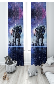 Mekta Home Bebek Ve Çocuk Odası Galaksi Astronot Desenli 2 Kanat Fon Perde Mekta Home Bebek Ve Çocuk Odası Galaksi Astronot Desenli 2 Kanat Fon Perde