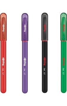Rotring Jel Mürekkepli Tükenmez Kalem Kırmızı-mor-siyah-yeşil Rotring Jel Mürekkepli Tükenmez Kalem Kırmızı-mor-siyah-yeşil