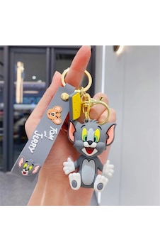 Tom Ve Jerry - Tom Anahtarlık Ve Çanta Aksesuarı-598 Tom Ve Jerry - Tom Anahtarlık Ve Çanta Aksesuarı-598