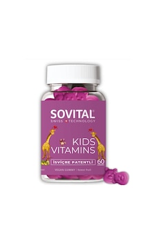 Sovital Kids Çocuk Vitamini Vegan Gummy 60 Adet Sovital Kids Çocuk Vitamini Vegan Gummy 60 Adet