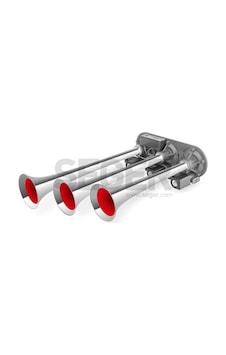 Üç - 617 - Borulu 8 Ses Kombinasyonlu 12v Mehter - Csmo-tex - Korna-krom Borulu Üç - 617 - Borulu 8 Ses Kombinasyonlu 12v Mehter - Csmo-tex - Korna-krom Borulu