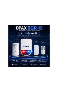 Bgr-12 Wifi Kablosuz Alarm Sistemi 96 Bölge Desteği