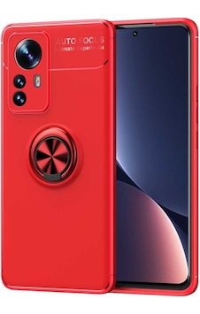 Xiaomi Mi 12 Pro Kılıf Kamera Çıkıntılı Renkli Yüzüklü Standlı Mıknatıslı Kapak Ravel Xiaomi Mi 12 Pro Kılıf Kamera Çıkıntılı Renkli Yüzüklü Standlı Mıknatıslı Kapak Ravel