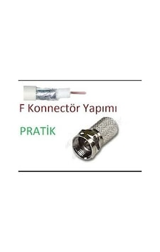 Ef Vida 50 Parça Uydu Konnektör Rg-6-f Ef Vida 50 Parça Uydu Konnektör Rg-6-f