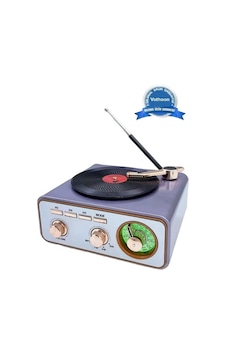 Metalik Nostaljik Tasarım Plak Çalar Görünümlü Radyolu Bluetooth Hoparlör Retro Müzik Pl Kod 09213 Metalik Nostaljik Tasarım Plak Çalar Görünümlü Radyolu Bluetooth Hoparlör Retro Müzik Pl Kod 09213