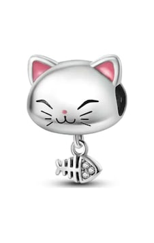 Fubena Kedi Ve Kılçık Sallantılı Charm