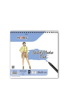 Sketch Marker Pad 20 20cm 200g/m2 40 Yaprak Hrb-39629 Sketch Marker Pad 20 20cm 200g/m2 40 Yaprak Hrb-39629