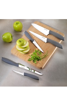 Schafer Quick Chef Bıçak Seti 5 Parça-gri Gri Schafer Quick Chef Bıçak Seti 5 Parça-gri Gri