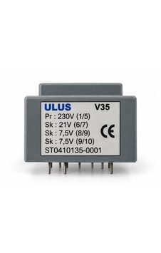 Ulus V35 St0410135-0001 Trafo 230v 21v 2x7,5v Çok Çıkışlı Transformatör