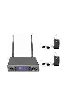 Ten, Topp Pro Tmw U2-100lthsgt Uhf Kablosuz Mikrofon Seti Çift Kanal 2 Yaka + Headset Profesyonel Sistem Ten, Topp Pro Tmw U2-100lthsgt Uhf Kablosuz Mikrofon Seti Çift Kanal 2 Yaka + Headset Profesyonel Sistem