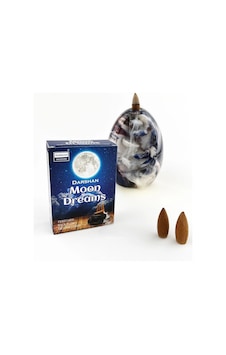 Darshan Incense Moon Dreams Geri Akış Back Flow Tütsü 10 Adet 1 Adet Darshan Incense Moon Dreams Geri Akış Back Flow Tütsü 10 Adet 1 Adet