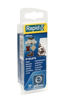 Rapid Kuşgözü Delik Halka 8Mm 25 Adet 5000411 Rapid Kuşgözü Delik Halka 8Mm 25 Adet 5000411