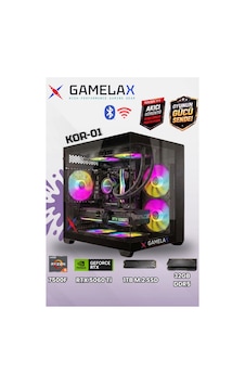 Gamelax KOR-01 R5-7500F RTX5060Tİ 8 GB 32 GB SSD 1TB Dos Masaüstü Oyuncu Bilgisayarı Gamelax KOR-01 R5-7500F RTX5060Tİ 8 GB 32 GB SSD 1TB Dos Masaüstü Oyuncu Bilgisayarı
