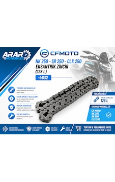 Cf Moto Nk 250-sr 250- Clx 250 Eksantrik Zincir 128 L -4632 Eksantrik Zinciri Cf Moto Nk 250-sr 250- Clx 250 Eksantrik Zincir 128 L -4632 Eksantrik Zinciri