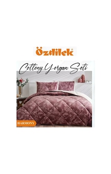 Özdilek Cottony Yorgan Seti Çift Kişilik 220x240 -harmony Mürdüm Özdilek Cottony Yorgan Seti Çift Kişilik 220x240 -harmony Mürdüm