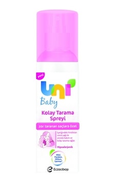 Uni Baby Bebek Kolay Tarama Çocuk Saç Spreyi 200 ML