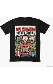 Flood Of Style Hediye Değişim Korku Hikayeleri Erkekler Kadınlar Için T-shirt % 100% Pamuk T Shirt Kısa Koll Siyah Flood Of Style Hediye Değişim Korku Hikayeleri Erkekler Kadınlar Için T-shirt % 100% Pamuk T Shirt Kısa Koll Siyah