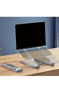 Ergonomik Laptop Standı - 7 Kademeli Ayarlanabilir Ergonomik Laptop Standı - 7 Kademeli Ayarlanabilir