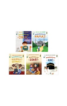 Ruhumun İlacı Seti 5 Kitap Namaz + Oruç + Hac - Zekat + Kelime İ Şehadet Ruhumun İlacı Seti 5 Kitap Namaz + Oruç + Hac - Zekat + Kelime İ Şehadet