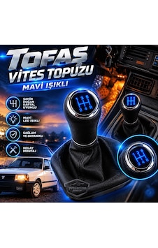 Tofaş Mavi Led Işıklı Deri Vites Topuzu Ve Körüğü Set Şahin Doğan Kartal Uyumlu Körüklü Vites Topuzu 5 İleri 1 Geri Siyah Tofaş Mavi Led Işıklı Deri Vites Topuzu Ve Körüğü Set Şahin Doğan Kartal Uyumlu Körüklü Vites Topuzu 5 İleri 1 Geri Siyah