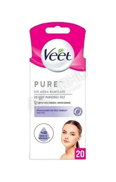 3 Adet Veet Püre Sir Yüz Ağda Bandı 20 Li 3 Adet Veet Püre Sir Yüz Ağda Bandı 20 Li