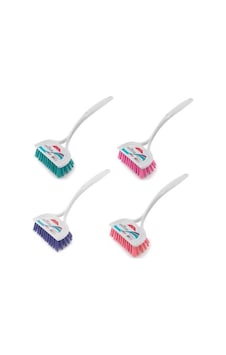 F388 Trendy Lavabo Ve Kuvet Fırcası 1 Adet Çok Renkli Çok Renkli