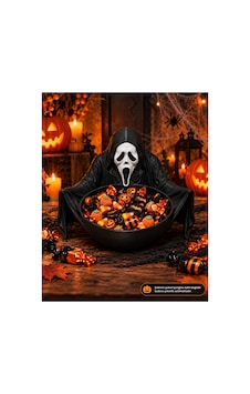 Cadılar Bayramı Şekerlik Halloween Dekoratif Şeker Çikolata Kasesi Korku Temalı Masa Dekoru Siyah Siyah Cadılar Bayramı Şekerlik Halloween Dekoratif Şeker Çikolata Kasesi Korku Temalı Masa Dekoru Siyah Siyah