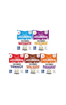 Ankara 2027 6. Sınıf Matematik + Fen Bilgisi + Türkçe + Sosyal Bilgiler + Paragraf Güçlendiren Soru Seti 5 Kitap Maarif Model Ankara 2027 6. Sınıf Matematik + Fen Bilgisi + Türkçe + Sosyal Bilgiler + Paragraf Güçlendiren Soru Seti 5 Kitap Maarif Model