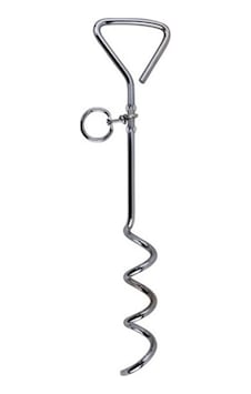 Pawise  Spiral Şeklinde Tasma Bağlama Kazığı 8mm x 41 Cm