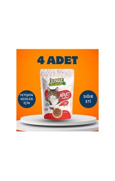 Adult Instinct Sığır Etli Yaş Kedi Maması 4 X 100 Gr