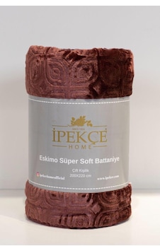 Eskimo Süper Soft Tek Kişilik 150x200 Cm Battaniye Lila Lila