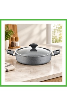Vaveni Granit Basık Karnıyarık Tencere 24 Cm Arz Vaveni Granit Basık Karnıyarık Tencere 24 Cm Arz