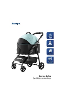 Zampa Celes Kedi & Köpek Arabası Mavi-siyah Ld02x-bl Konforlu Ve Prestijli Seyahat Çözümü Zampa Celes Kedi & Köpek Arabası Mavi-siyah Ld02x-bl Konforlu Ve Prestijli Seyahat Çözümü